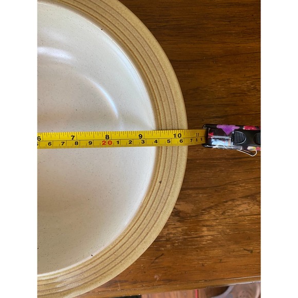 Discontinued Mikasa Stone Ridge White Pine 10” Serving Bowl - Picture 6 of 6